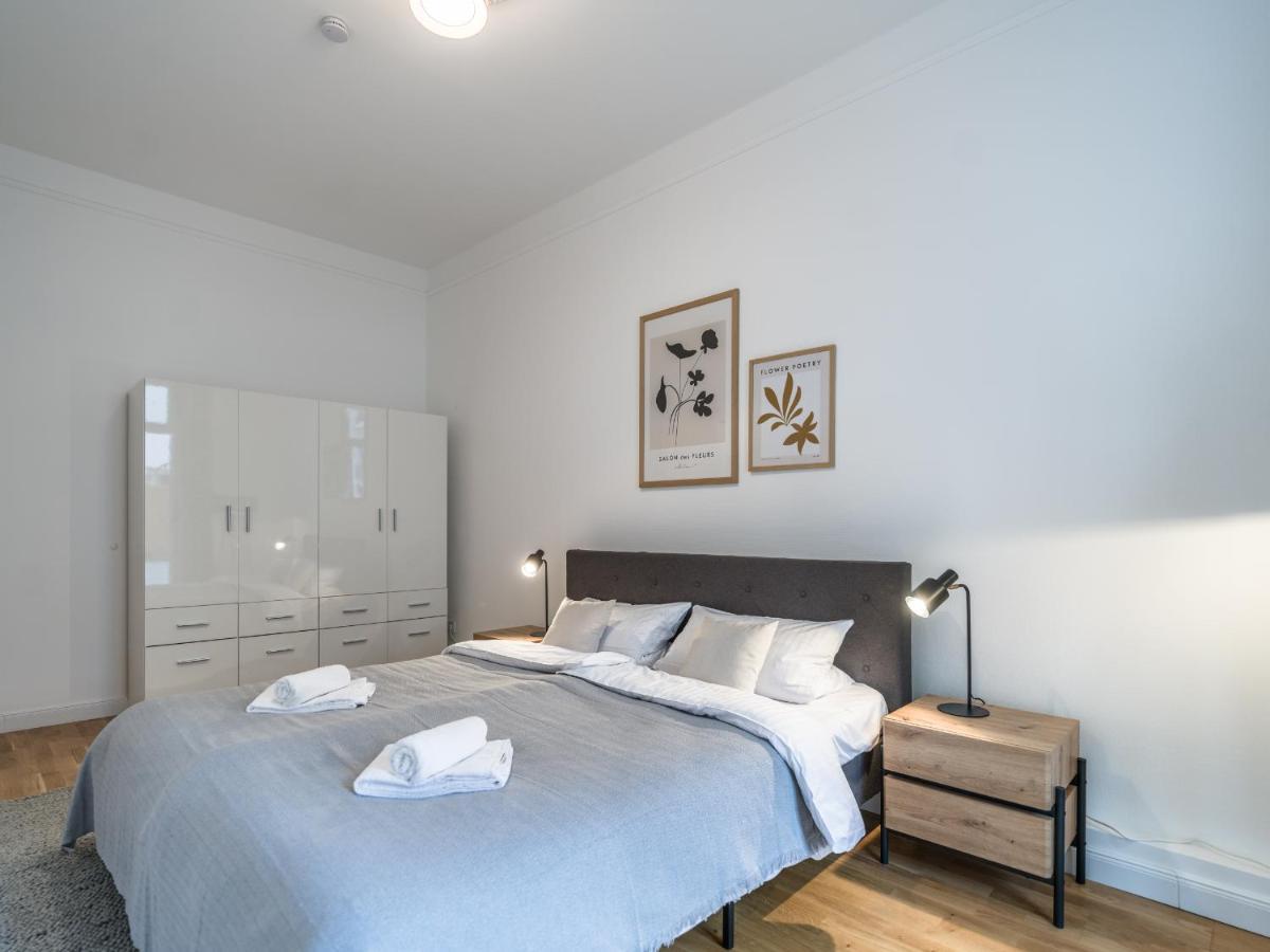 Hochwertige Altbauwohnung Im Modernen Stil In Wiesbaden - Kueche - Terrasse - Wlan - Zentral Extérieur photo