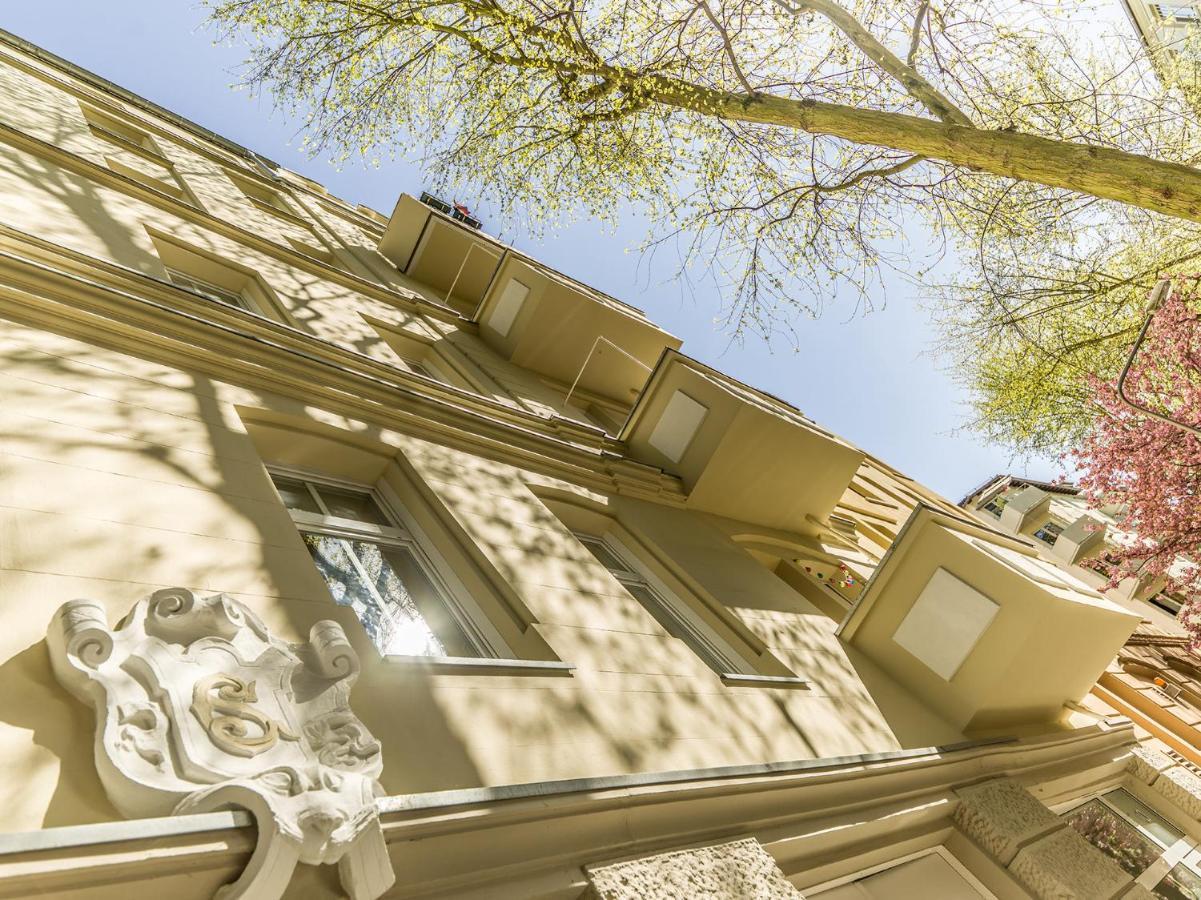 Hochwertige Altbauwohnung Im Modernen Stil In Wiesbaden - Kueche - Terrasse - Wlan - Zentral Extérieur photo