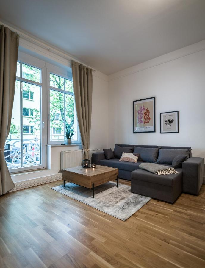 Hochwertige Altbauwohnung Im Modernen Stil In Wiesbaden - Kueche - Terrasse - Wlan - Zentral Extérieur photo